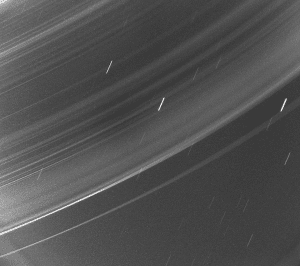 En esta imagen de la Voyager 2 se pueden ver los anillos internos