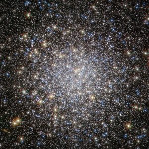 El cúmulo globular Messier 5. Crédito: NASA/STScI/WikiSky