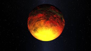 Recreación artística de Kepler-10b. Crédito: NASA/Kepler Mission/Dana Berry