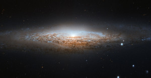 La galaxia espiral regular NGC 2.683 descubierta por (oh, sorpresa) William Herschel. Crédito: ESA/Hubble y NASA