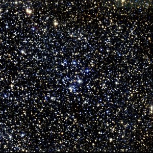 El cúmulo abierto M18. Crédito: Two Micron All Sky Survey (2MASS)