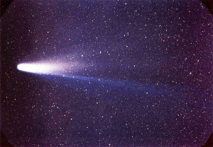 El cometa Halley, observado el 8 de marzo de 1986. Crédito: NASA/W. Liller - NSSDC's Photo Gallery (NASA)