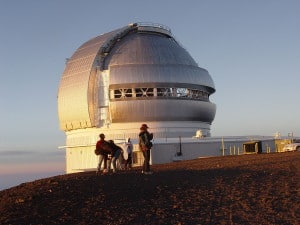El observatorio Gemini North. Crédito: Mailseth/Wikimedia Commons