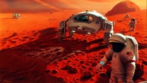 La NASA espera enviar humanos a Marte en la década de 2030. Crédito: NASA