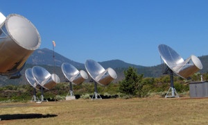 Imagen del Telescopio Allen. Crédito: SETI