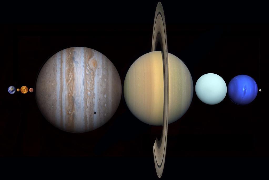 ¿Sabías que todos los planetas del Sistema Solar caben entre La Tierra y La Luna?