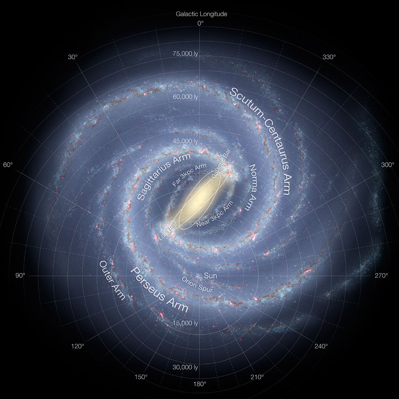 ¿Cómo sabemos que la Vía Láctea es una galaxia en forma de espiral?