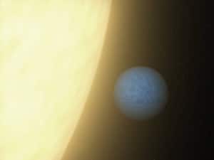 Recreación artística de 55 Cancri e. Crédito: NASA/JPL-Caltech