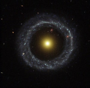 El Objeto de Hoag es una galaxia anular.  Crédito: NASA