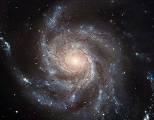 La Galaxia del Molinete. Crédito: European Space Agency & NASA 