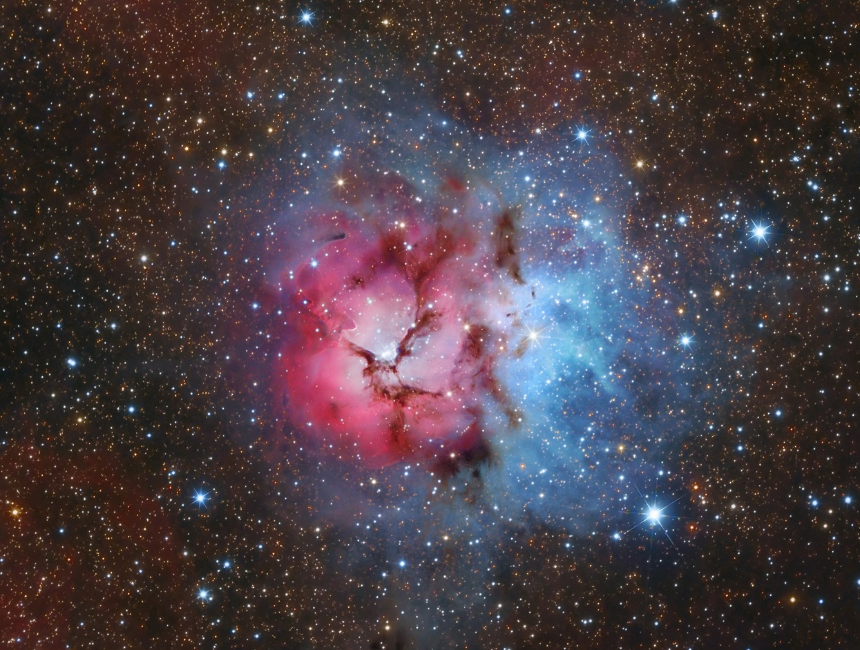 Los objetos Messier: M20, la Nebulosa Trífida