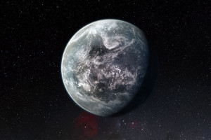 Concepto artístico del exoplaneta rocoso HD 85512 b. Crédito: NASA