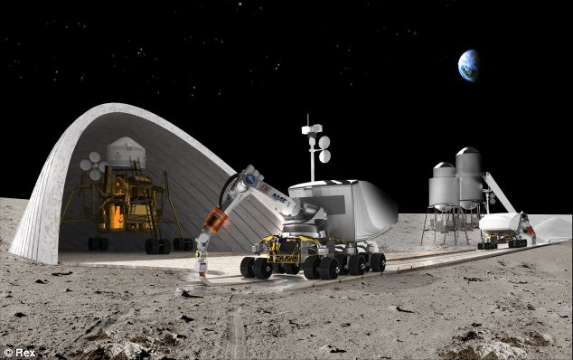 Una base lunar en rotación... y por qué sería útil
