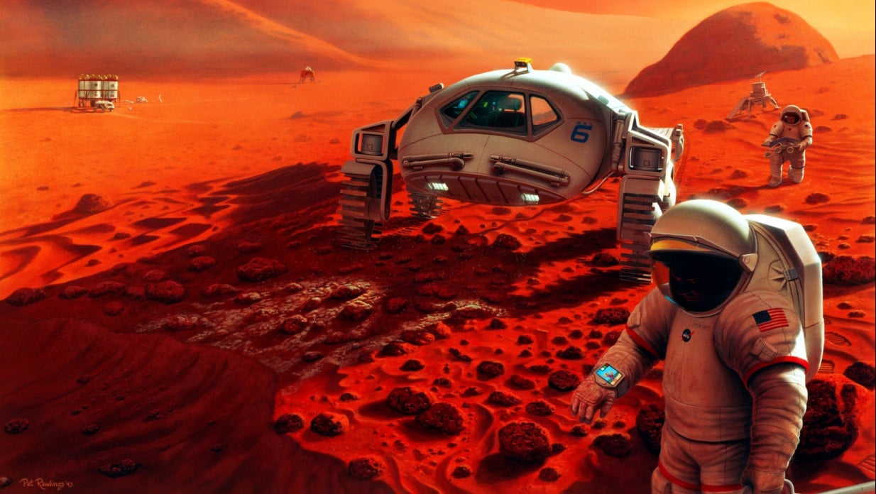 La NASA busca ayuda para construir hábitats para misiones a Marte