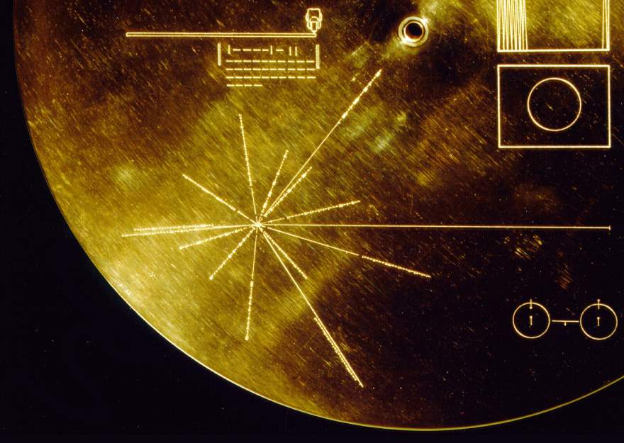 ¿Por qué hay 14 púlsares en los discos de las Voyager?