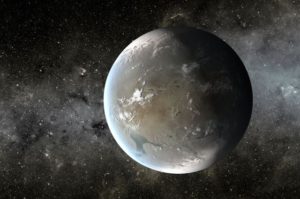 Otro concepto artístico de Kepler-62f. Crédito: NASA Ames/JPL-Caltech/T. Pyle