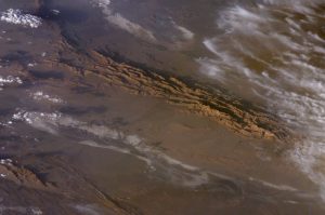 Desierto de Lut visto desde el espacio