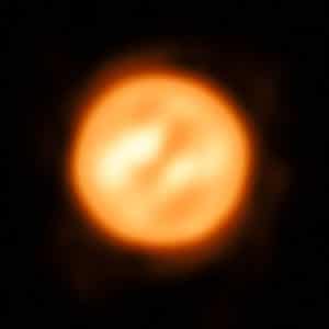 Imagen de Antares obtenida con el Interferómetro del Telescopio Muy Grande