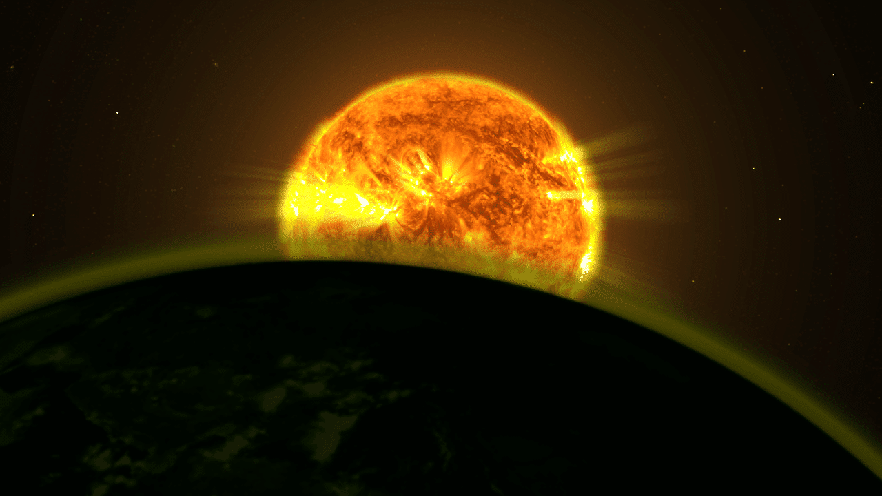Detectan un exoplaneta con un campo magnético