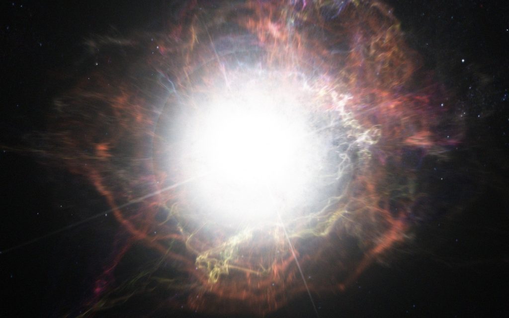 Algunas estrellas masivas no producen supernova