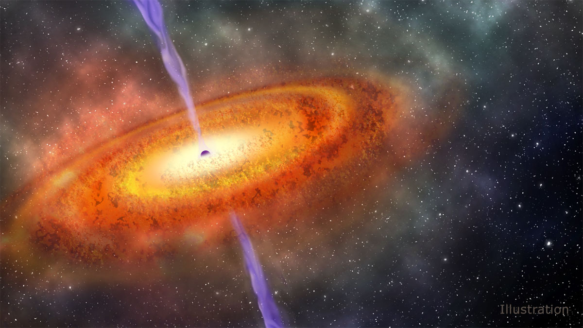 La materia oscura podría formar agujeros negros supermasivos