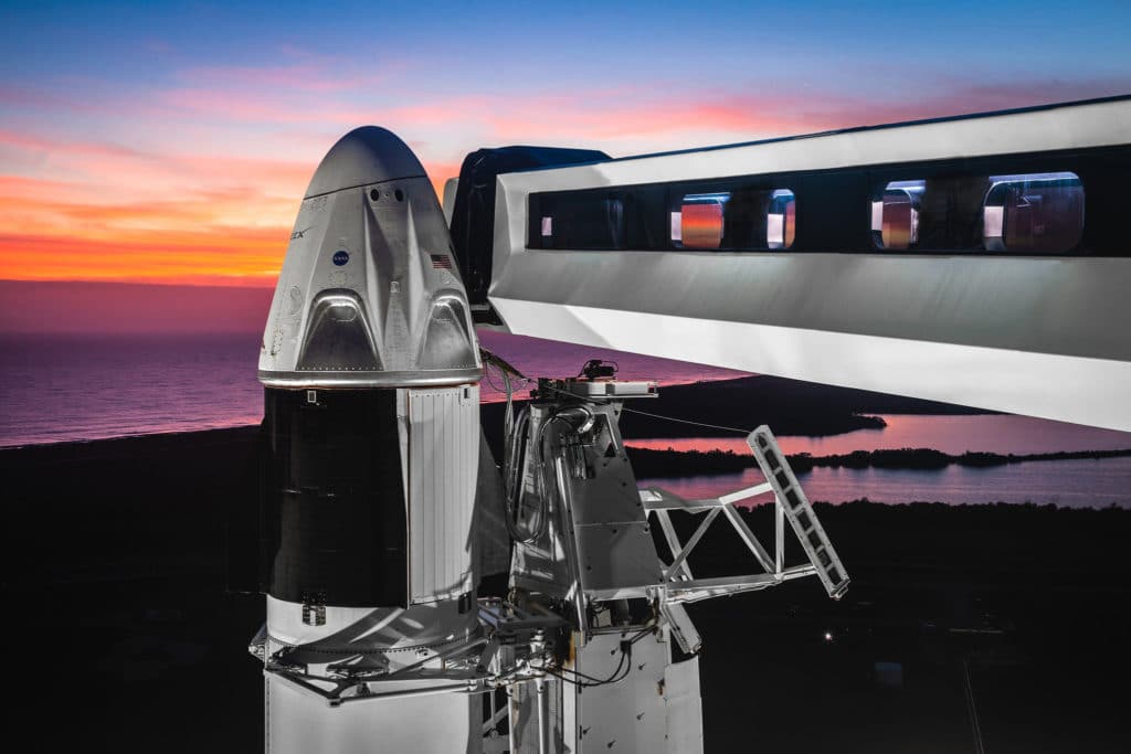 SpaceX se adentra en el mundo del turismo espacial