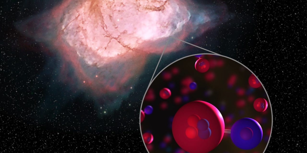 Hidruro de helio: detectan la primera molécula del cosmos