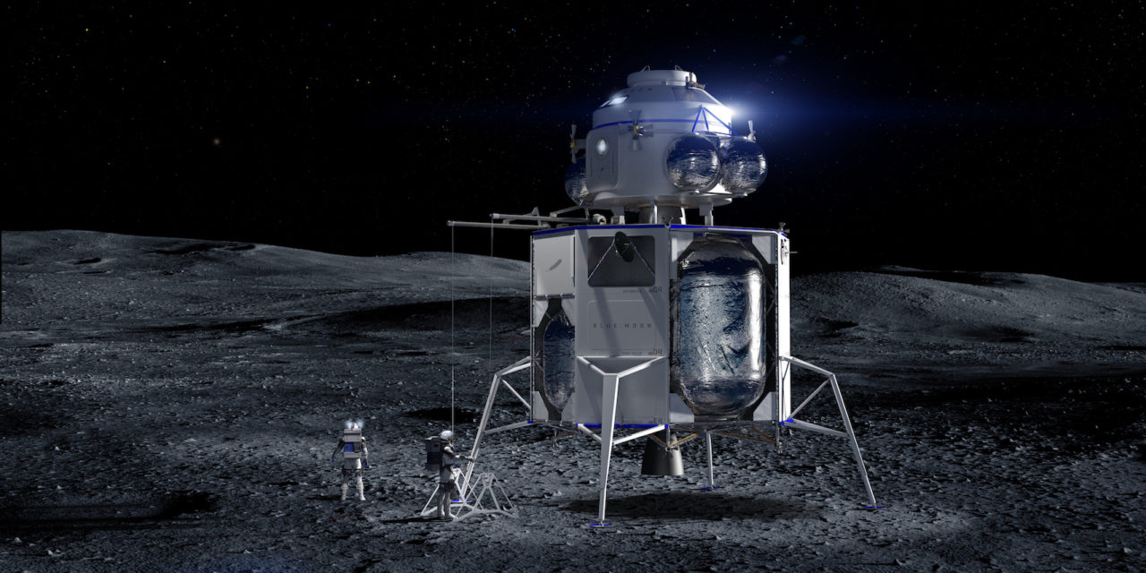 Blue Origin llevará seres humanos a la Luna en 2024