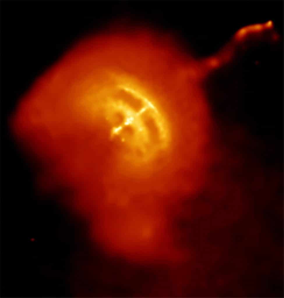 Un fallo en una estrella de neutrones deja ver su interior