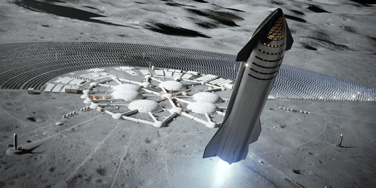 SpaceX ha simulado un aterrizaje lunar