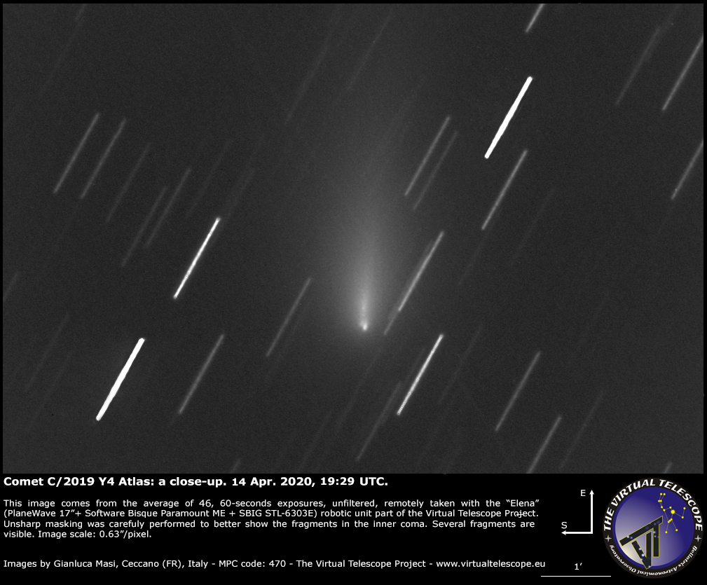 El cometa SWAN... ¿el sustituto del cometa ATLAS?