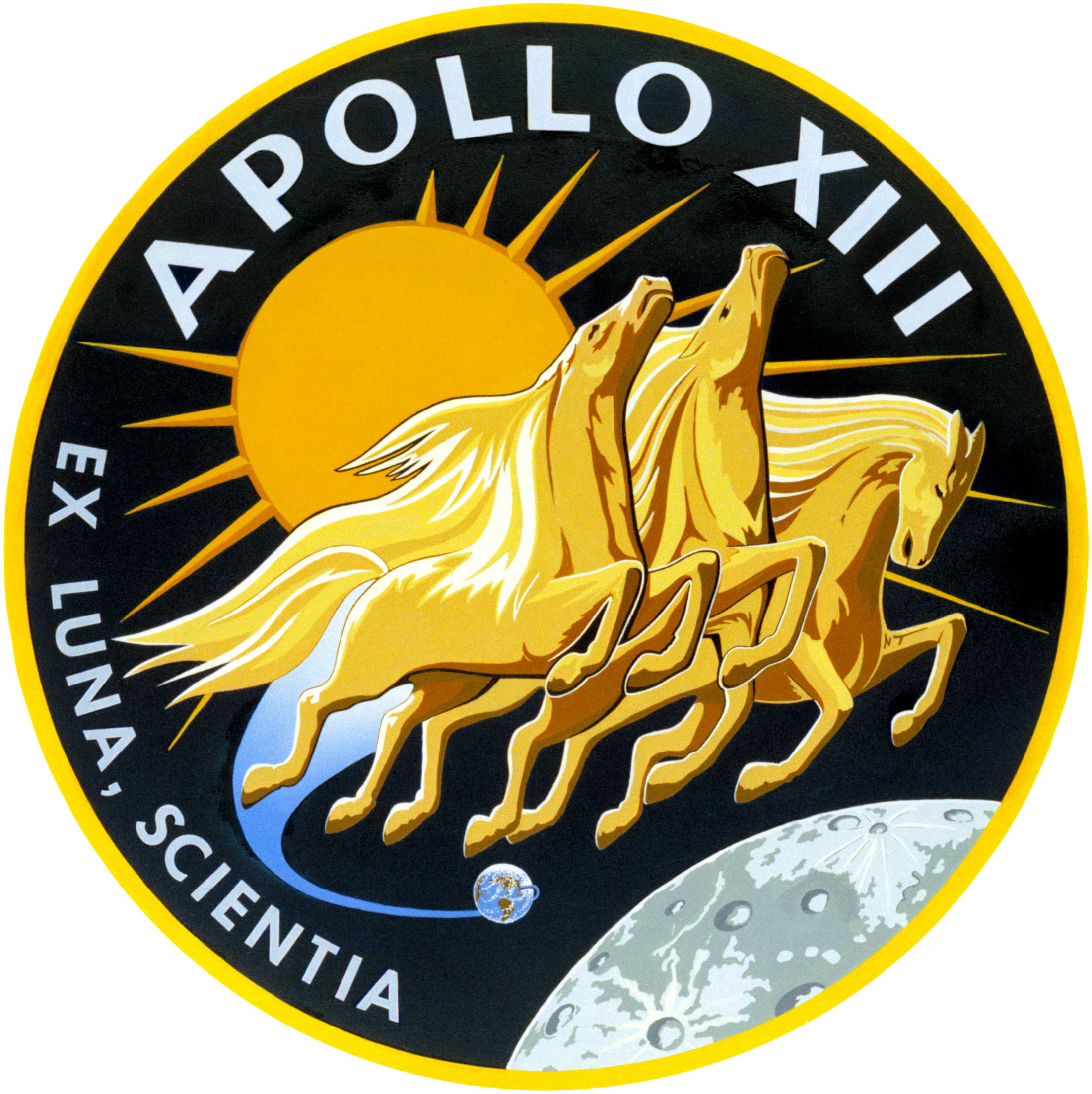 1c Luna programa optd Apolo 13 retorno estampillada sin montar o nunca montada M/S Hoja #M284 Nagaland 1970 