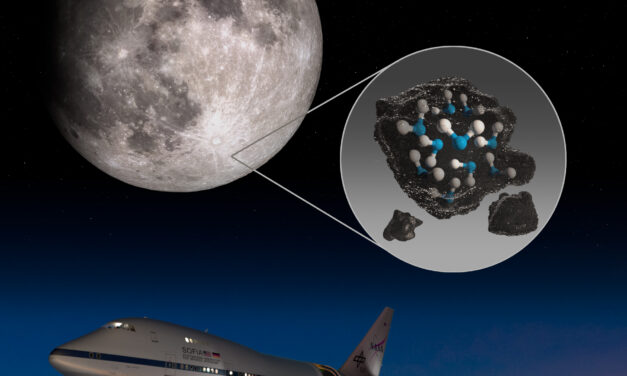 Detectan moléculas de agua en la Luna