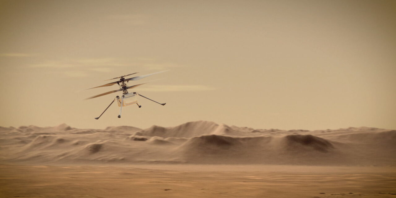El primer vuelo de Ingenuity en Marte será en abril