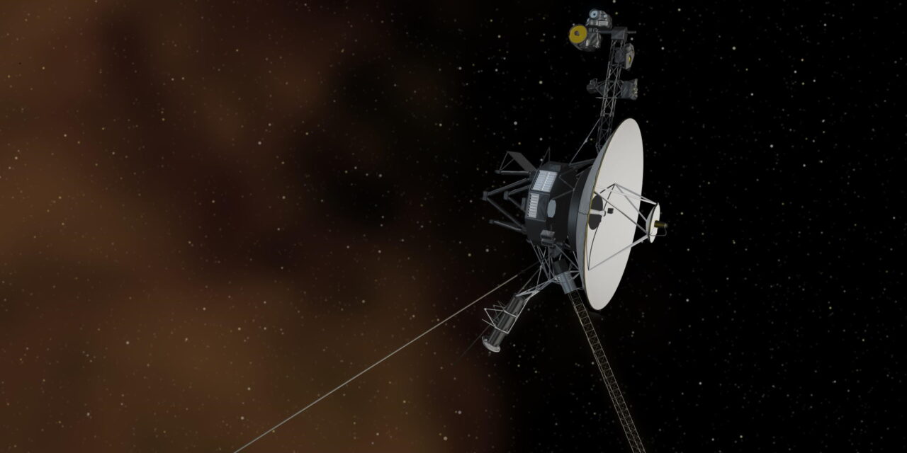 Voyager 1 capta un zumbido en el plasma interestelar