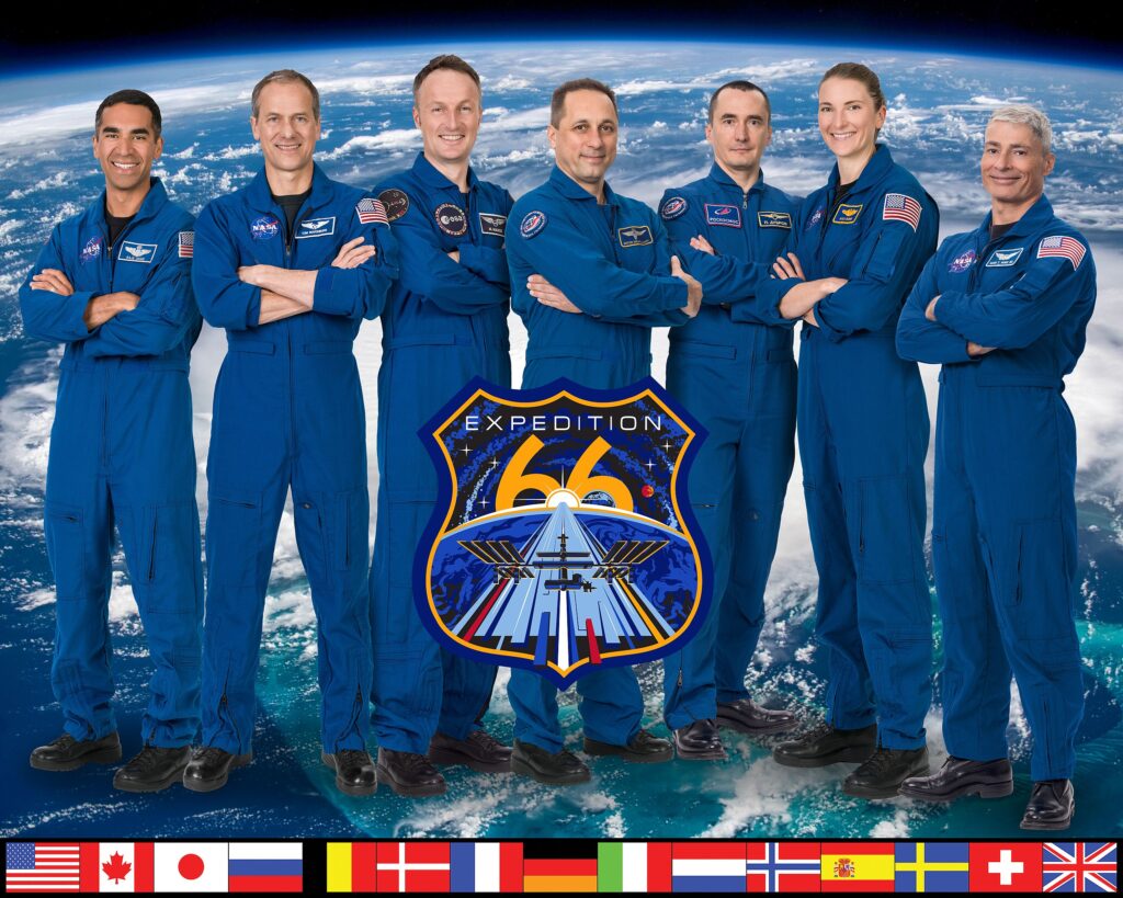 No hay novedades en el calendario astronómico de enero de 2022 en cuanto a la Estación Espacial Internacional, en la que continúa la Expedición 66.