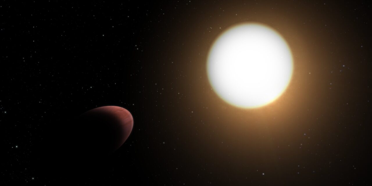 WASP-103b: un exoplaneta deformado por la gravedad
