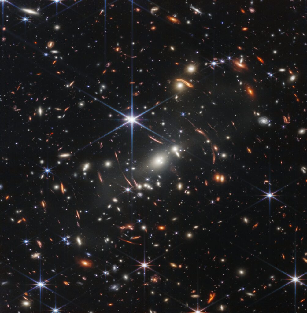 Webb capta menos agujeros negros supermasivos de lo esperado