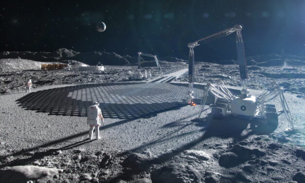 NASA financia un sistema de construcción lunar