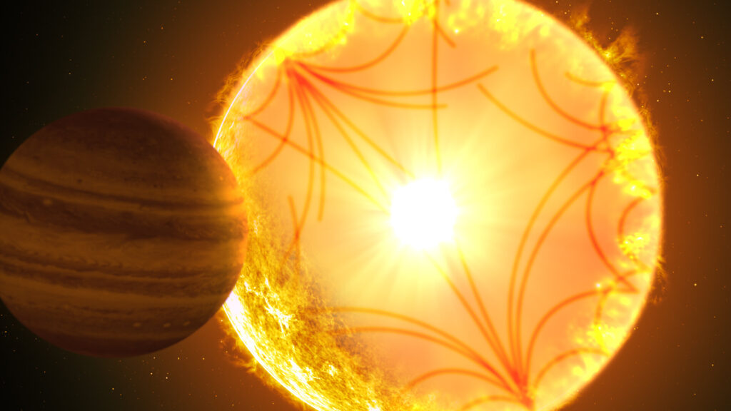 Observan un planeta precipitándose a su estrella