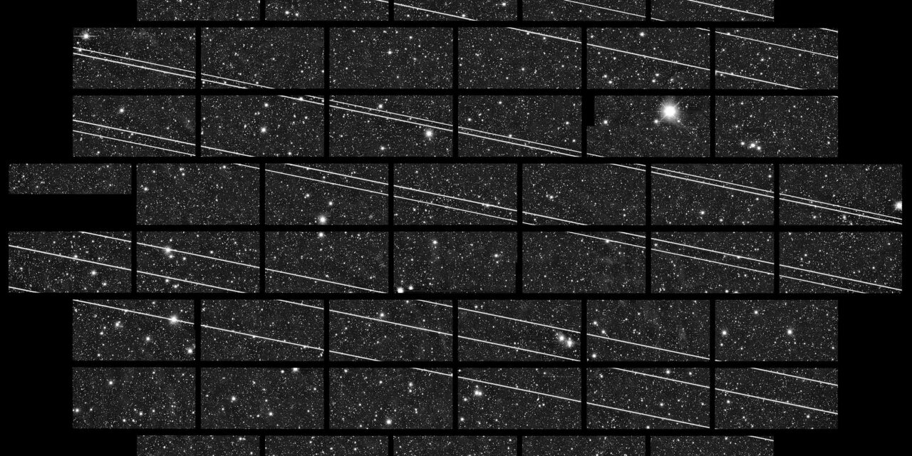 Las estelas de satélites son un problema cada vez mayor