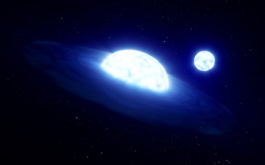 El descubrimiento de un sorprendente sistema estelar triple