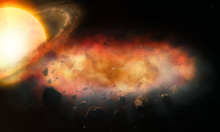 Una estrella que casi desapareció durante ocho meses