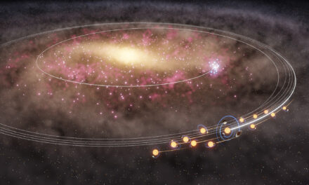 El Sol escapó del centro de la galaxia