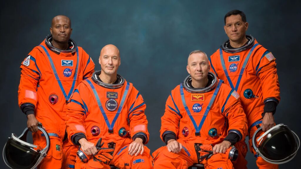 La NASA presenta a los astronautas de Artemisa III