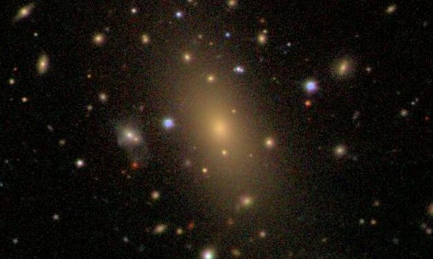 Miden el tamaño de la galaxia más grande conocida